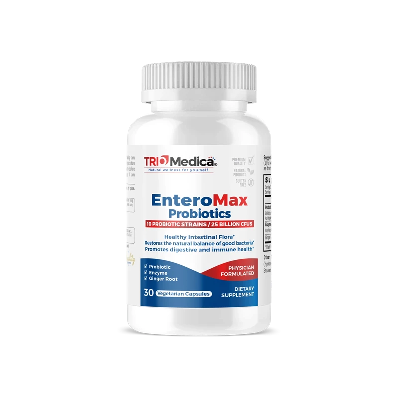 Enteromax Probiotics 10 Strains 25 Billion CFU