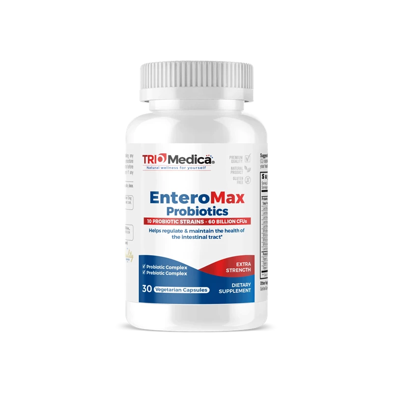 Enteromax Probiotics 10 Strains 60 Billion CFU