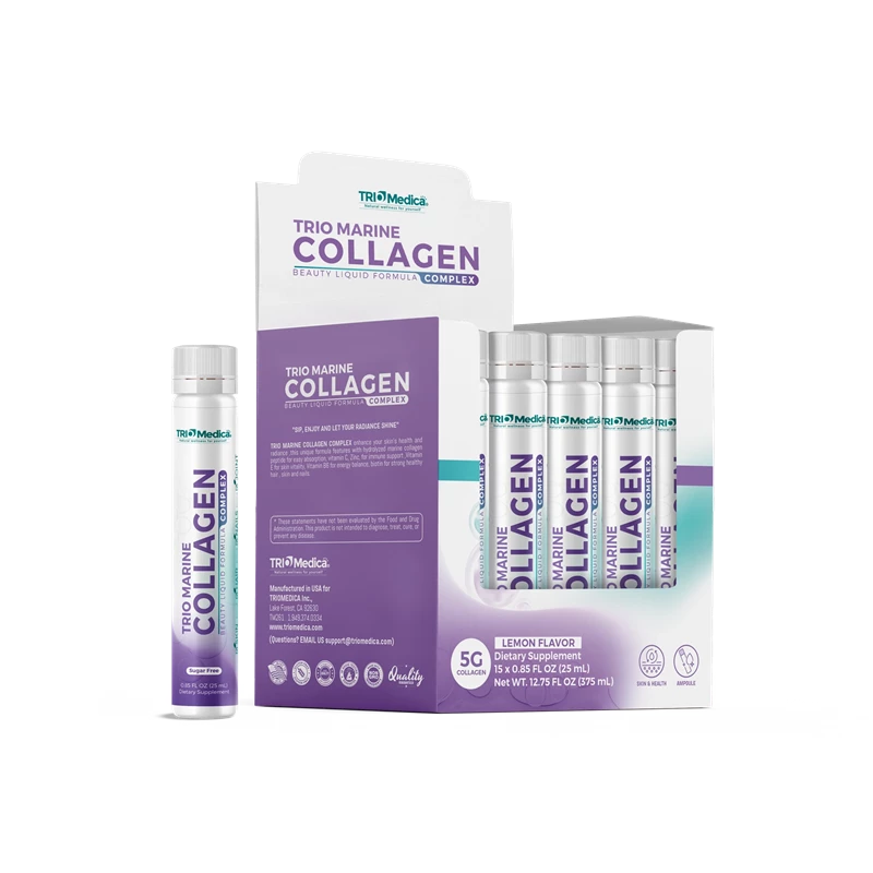 Trio Marine Collagen Complex 5000mg (Lemon)